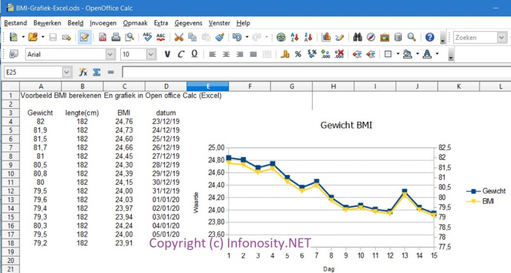 gezond vermageren: BMI berekenen excel. vermageren tabel. afslanken schema. excel formule. Vermageren schema - excel helpt met vermageren.