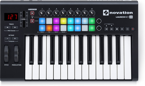 how to control the led lights themselves with LMMS (the drumpad or keypad and change color) - How do I get my MIDI keyboard to work in Lmms?